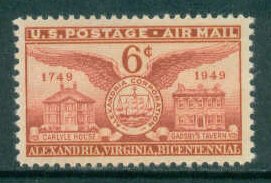 C40 6c Alexandria Fine MNH