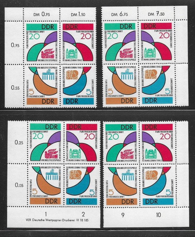 Germany DDR 620a MNH Brandenburg Gates unique offering, vf 2022 CV $36.00