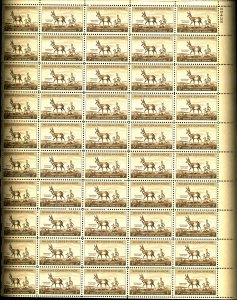 U.S. #1078 MINT OG NH SHEET