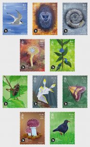 Isle of Man - Postfris/MNH - Complete set 50 years Wildlife Trust 2023