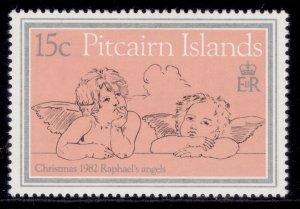 PITCAIRN ISLANDS QEII SG230w, 1982 15c, NH MINT. Cat £28. WMK CROWN TO RIGHT