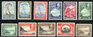 Bermuda Sc# 105-114 MH 1936-1940 Definitives