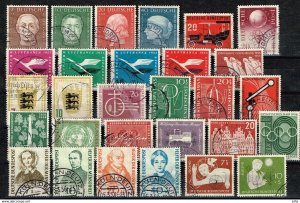 Germany 1949-56, Scott# Almost completely.used