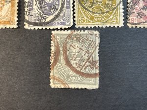 JAPAN # 75-84--USED---COMPLETE SET---1888-92