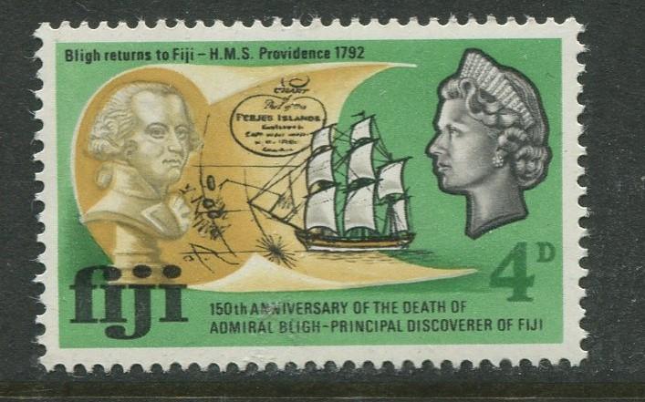 Fiji - Scott 233 - General Issue 1967 - MNH - Single 3d Stamp