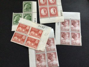 Denmark mounted mint  or used vintage stamps Ref 62783