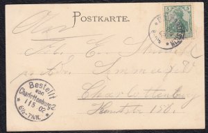 Germany 1902 Mosel Illustrated Postcard