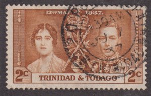 Trinidad & Tobago 48 King George VI Coronation Issue 1937