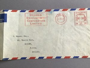 Kenya Uganda & Tanganyika 1958 Air Mail Stamp Cover R45840 