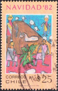 Chile #629 Used
