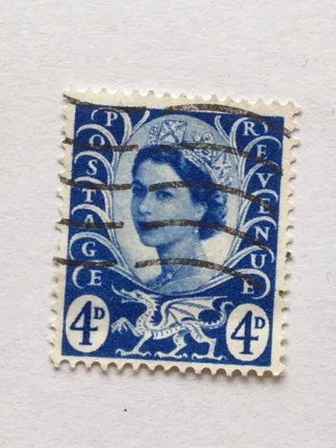 Wales & Monmouthshire – 1966–Single “Royal” Stamp–SC# 2–Used