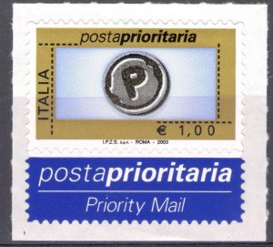 2003 Republic Post Priority 1 euro blue gold black yellow no. 2766 MNH**