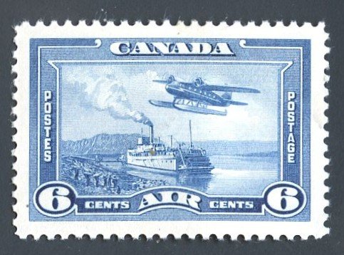 CANADA - SCOTT C6  OG-MNH FREE SHIPPING IN THE U.S.