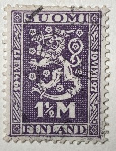 AlexStamps FINLAND #141 SUPERB Used