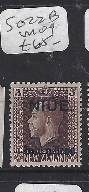 NIUE   (PP0310B) ON NZ  KGV  3D  SG  20B   MOG