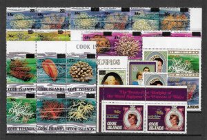 COOK ISLANDS 1983 SG 884/913 MNH Cat £85