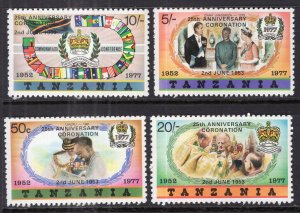 Tanzania 99-102 MNH VF