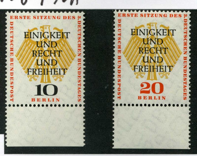 Germany - Berlin 9N158-9 Set - Mint - NH - CV $2.55