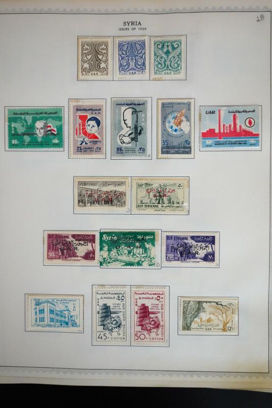 Syria All Mint Stamp Collection