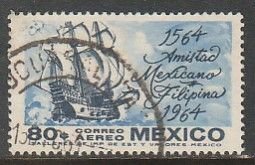 MEXICO C300, 80¢ 400Yrs of Mex-Philippine Relations USED. VF. (633)