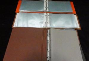 Cover Binders 2&3 Ring Royal Mail China +Sleeves x 10 .Weight 7KG+(B102)