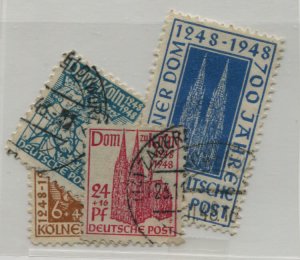 GERMANY B298-301  USED