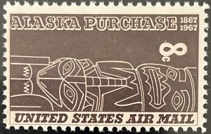 Scott #C70 1967 8¢ Alaska Purchase MNH OG