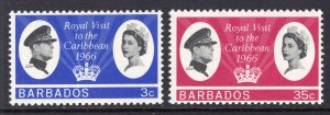 Barbados 285-286 MNH BIN