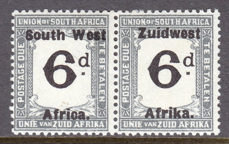 South West Africa - Scott #J20 - MH - SCV $3.00