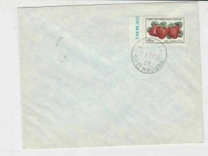 cyprus 1977 strawberrys stamps cover ref 21183