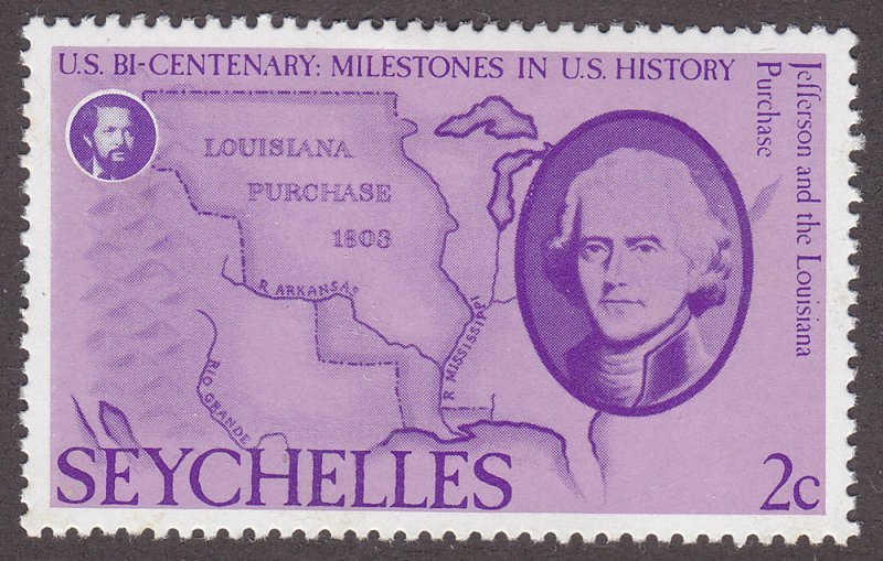 Seychelles 371 American Bicentennial 1976