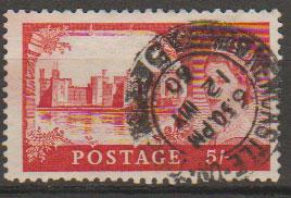 Great Britain SG 596 Used  De La Rue printing