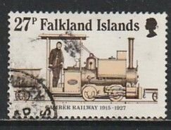 1985 Falkland Islands - Sc 418 - used VF - 1 single - Camber Railway
