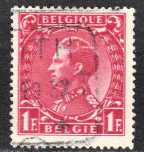 Belgium Scott 264  F to VF used.