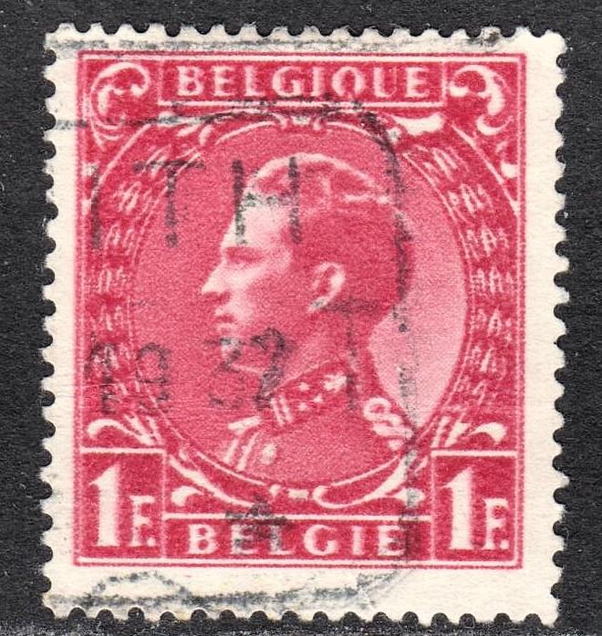 Belgium Scott 264  F to VF used.