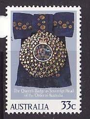 Australia-Sc#953- id12-unused NH set-QEII-59th Birthday-1985-