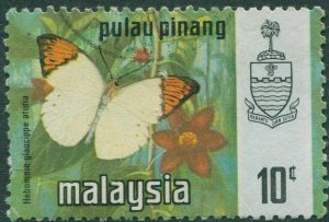 Malaysia Penang 1971 SG79 10c Butterfly FU