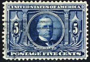 326, Used VF/XF 5¢ - Fault Free - Louisiana Purchase Issue ** Stuart Katz