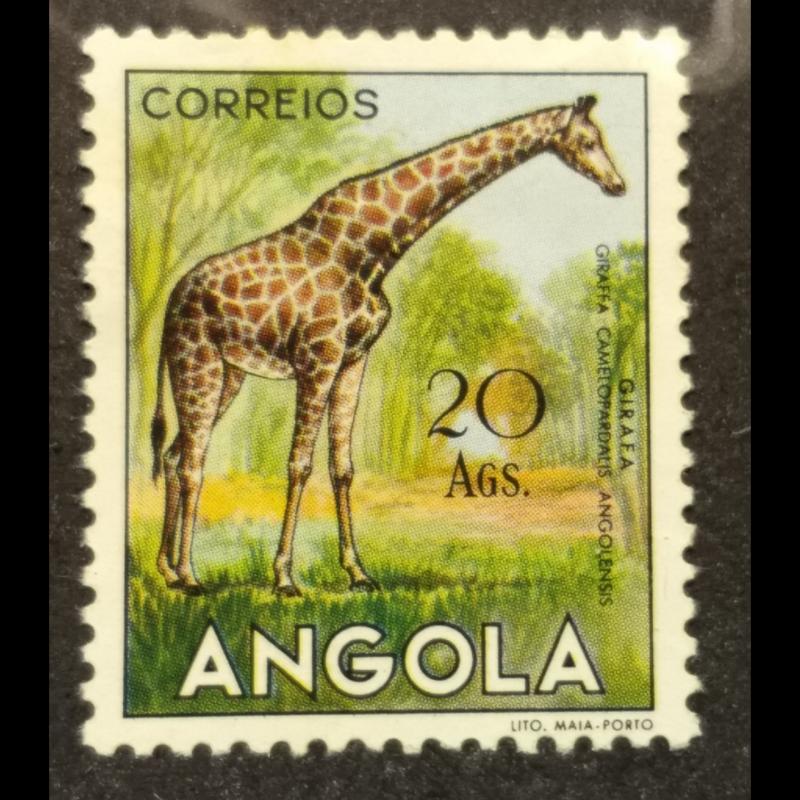 Angola #381 MH, CV $13.50