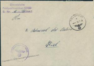 3rd Reich Kriegsmarine Navy Norway  Feldpost 46988