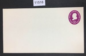 MOMEN: US STAMPS  POSTAL COVER UNUSED NO GUM LOT #11518