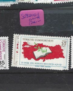 TURKEY (PP1907B)   SC 2200-1       MNH      