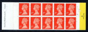 Great Britain MH298a Booklet MNH VF