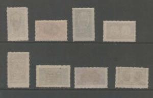 Liechtenstein 1921 Sc 35,36,38,41,42(P13.5),37,39,40(p14X13.5) set MNH