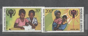 Djibouti #489-490 Mint (NH) Single (Complete Set)