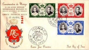 Monaco, Worldwide First Day Cover, Royalty