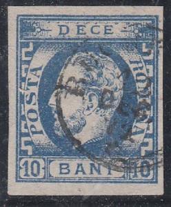Romania Scott 45 Used  (Catalog Value $70.00)