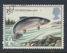 Great Britain SG 1207 - Used - River Fish