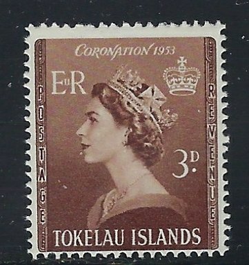 Tokelau Is 4 MNH 1953 issue (fe6338)