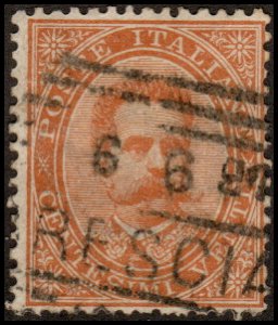 Italy 47 - Used - 20c Humbert I (1879) (cv $1.45)